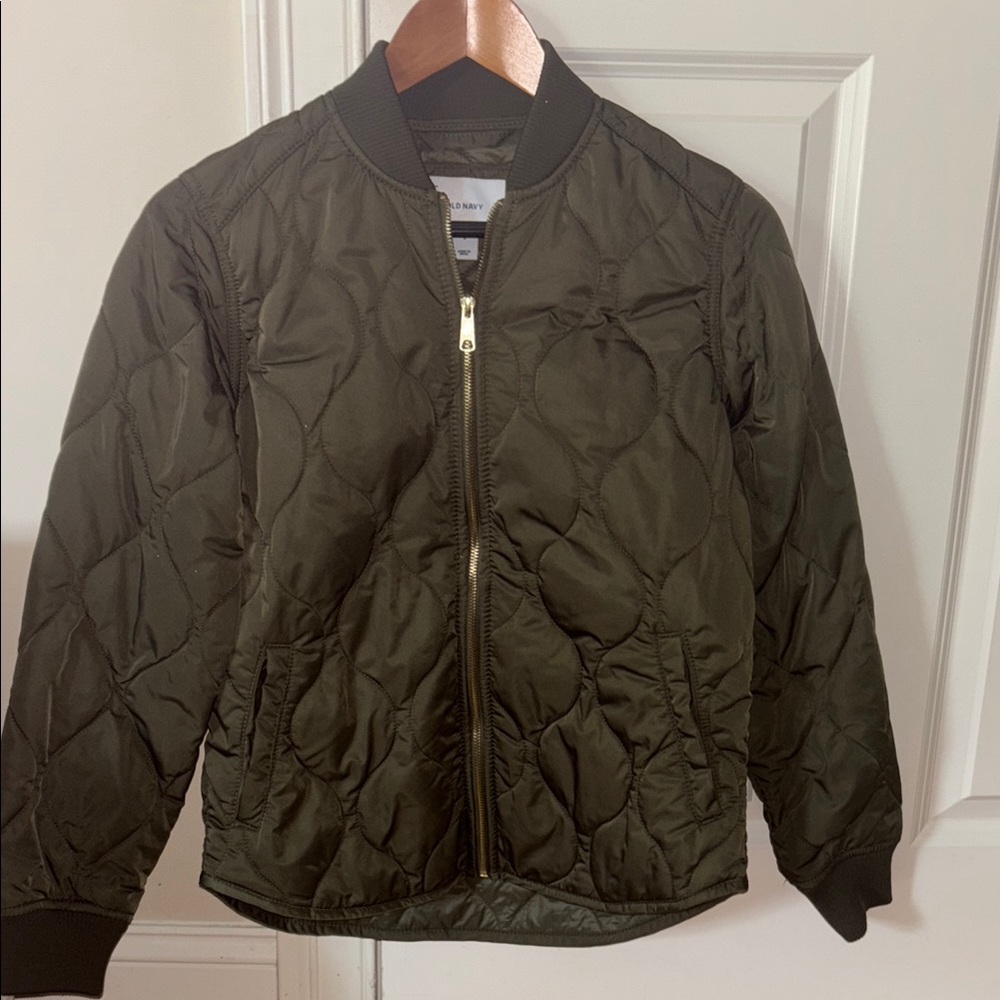 Old Navy Quilted Bomber Jacket